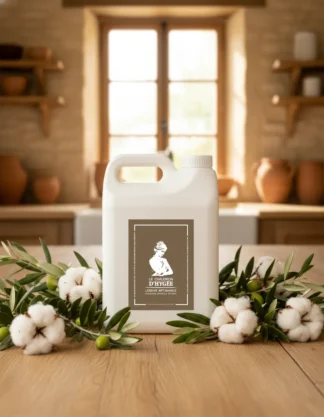 Bidon de 5L de lessive naturelle et bio – Le Chaudron d’Hygée