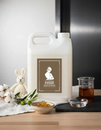 Bidon de 5L de lessive bébé naturelle et bio – Le Chaudron d’Hygée